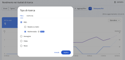Google Search Console: report ricerche multimodali